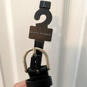 Banana Republic Black Belt NWT